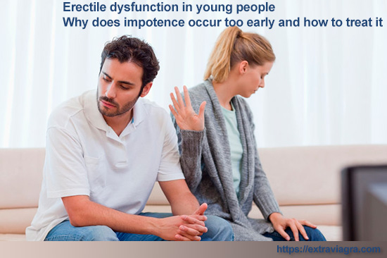 Erectile dysfunction in young people