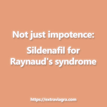 Viagra (sildenafil) for Raynaud's syndrome